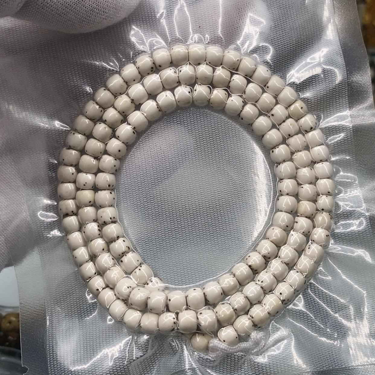 【闪购商品】手串星月菩提6×5一物一图原生态同枝顺白数星星毕业