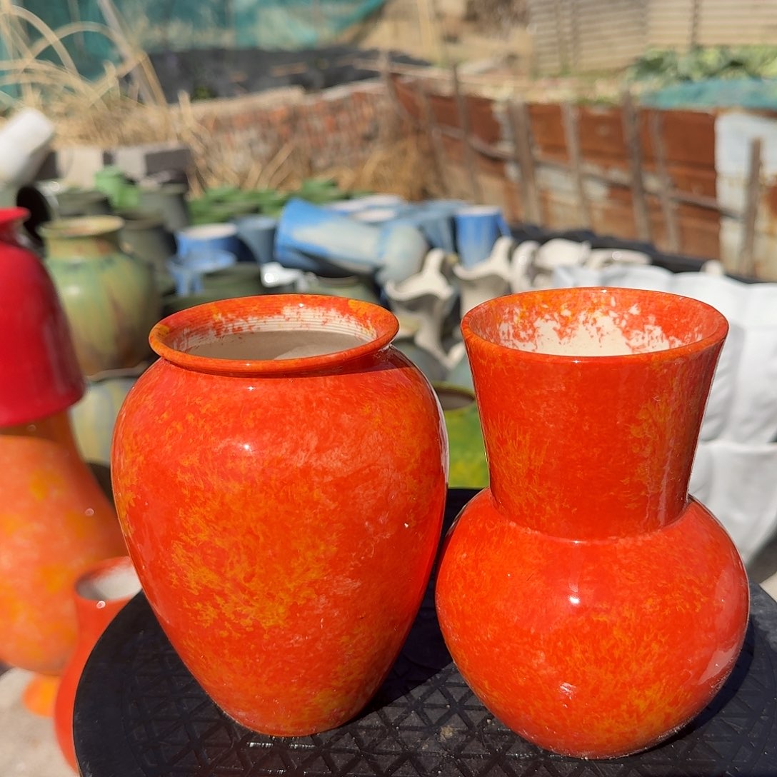 陶瓷微瑕景德镇手工花器