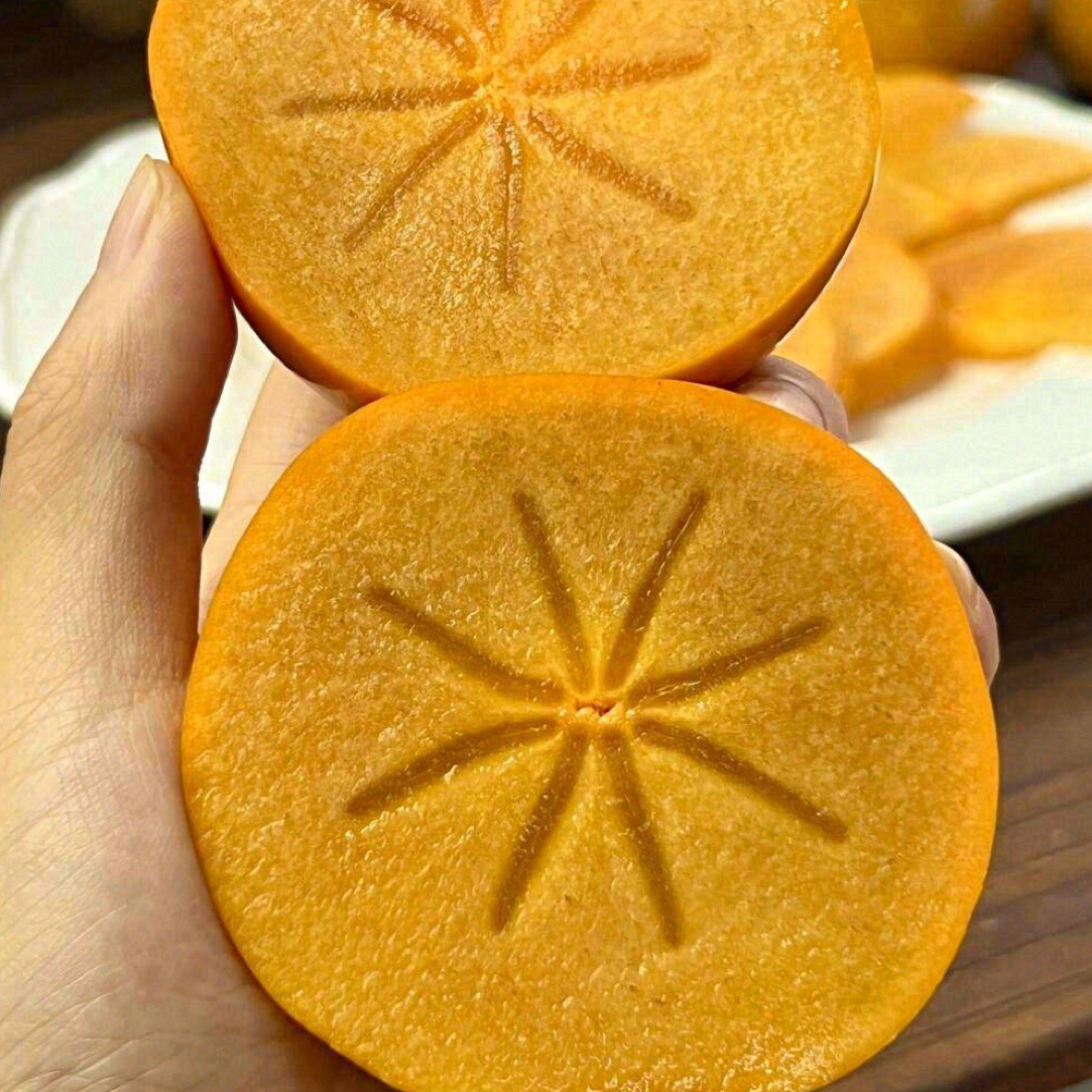 果切【小时达】大果脆柿子1盒1.5斤左右