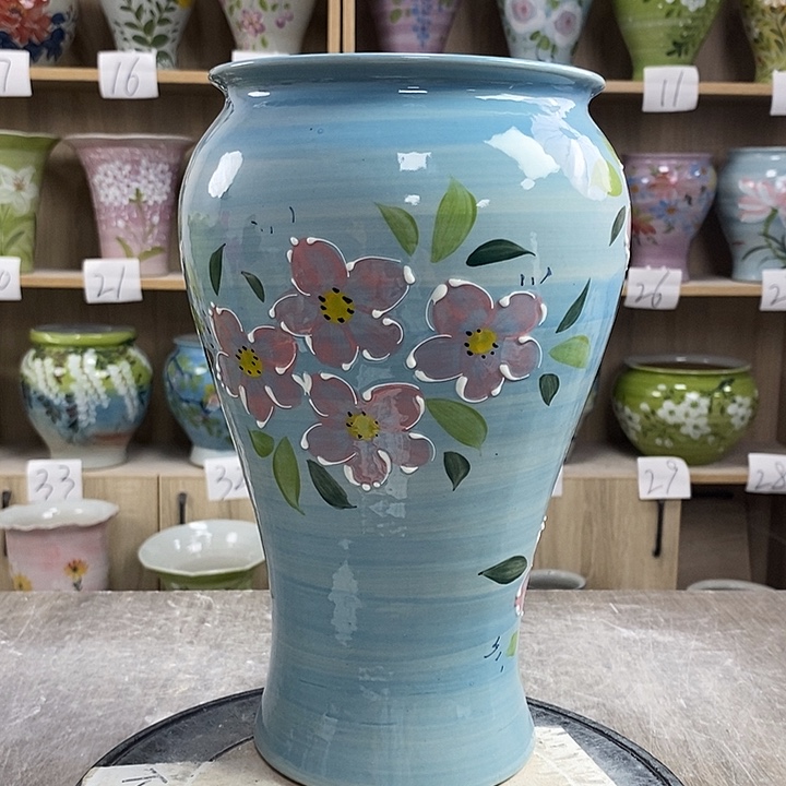 罐12zp景德镇陶瓷花盆