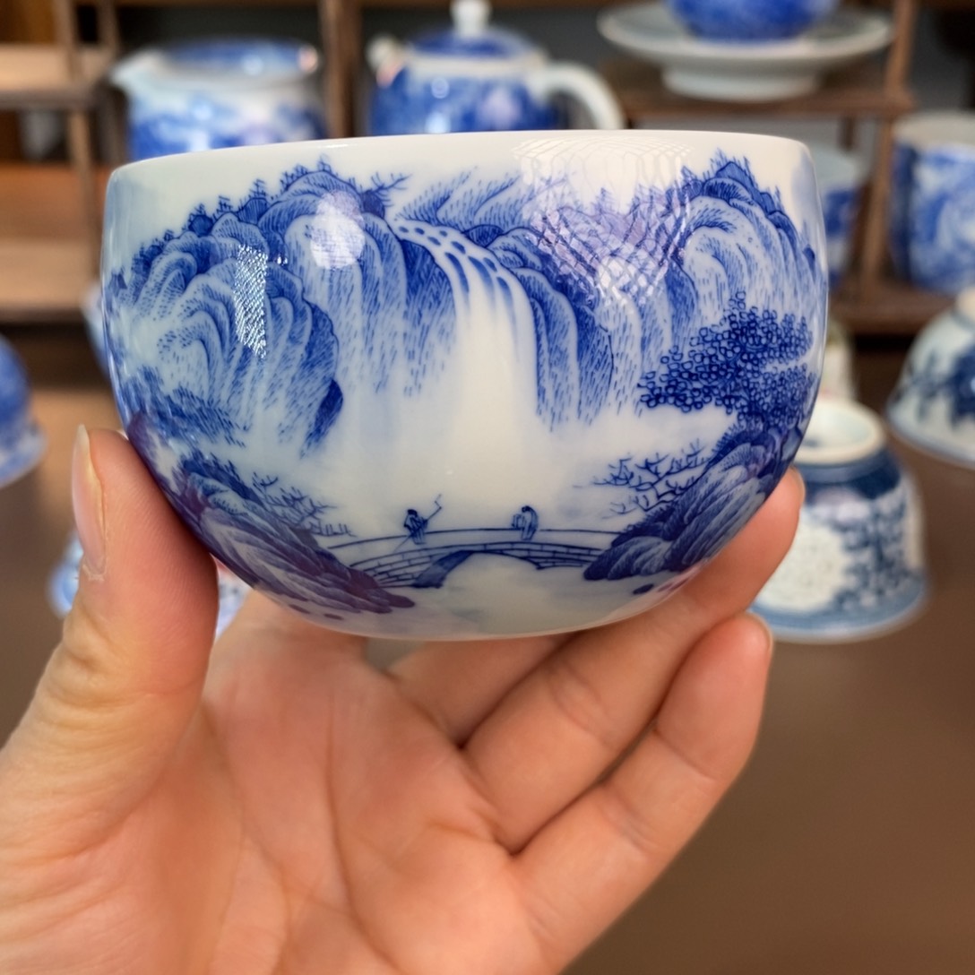 景德镇陶瓷手工手绘