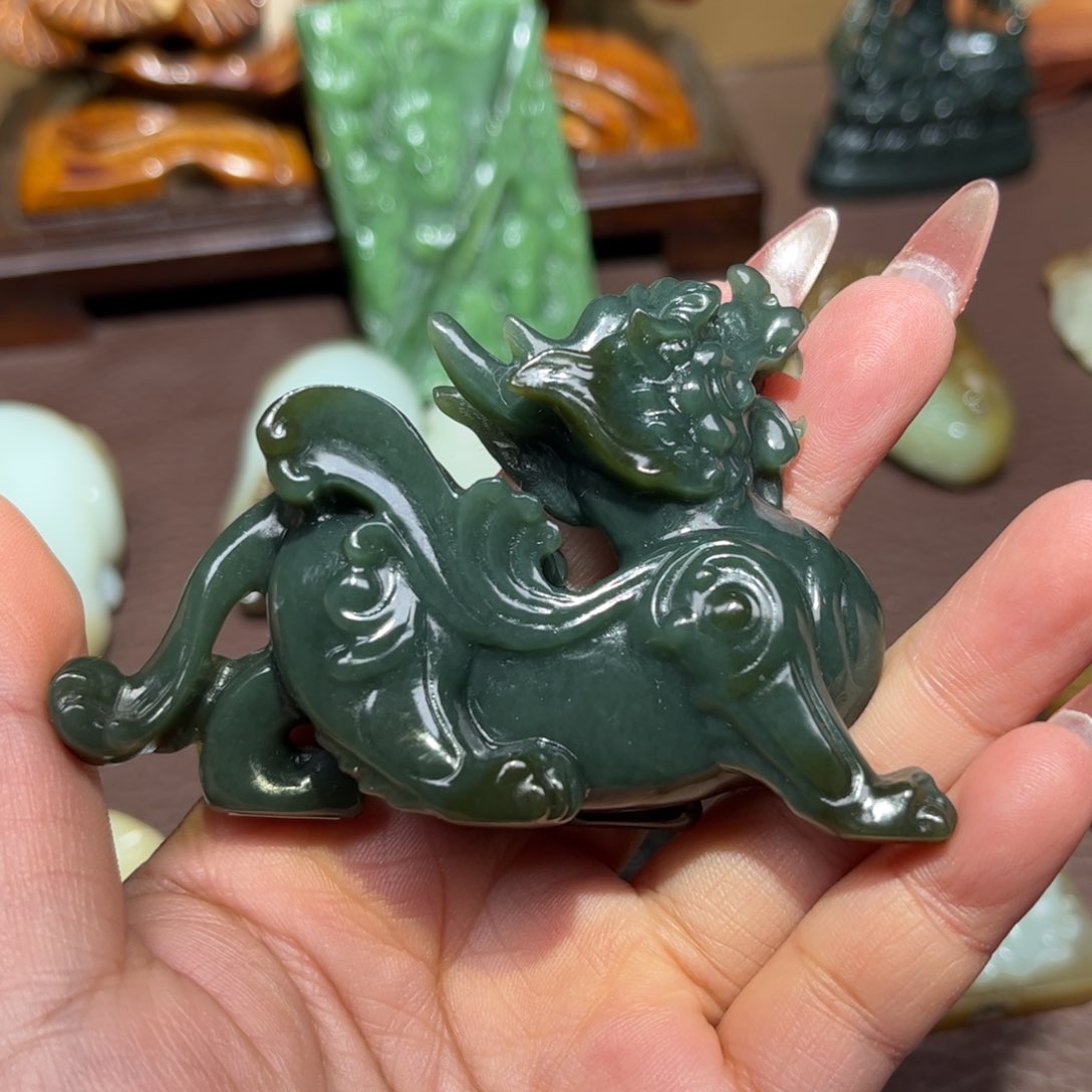 和田玉挂件未镶嵌