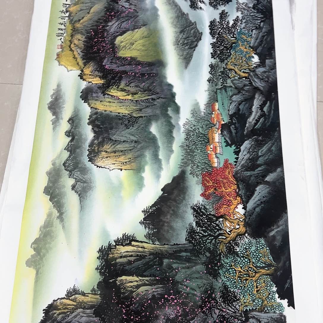 国画星****&和和美美作品一张