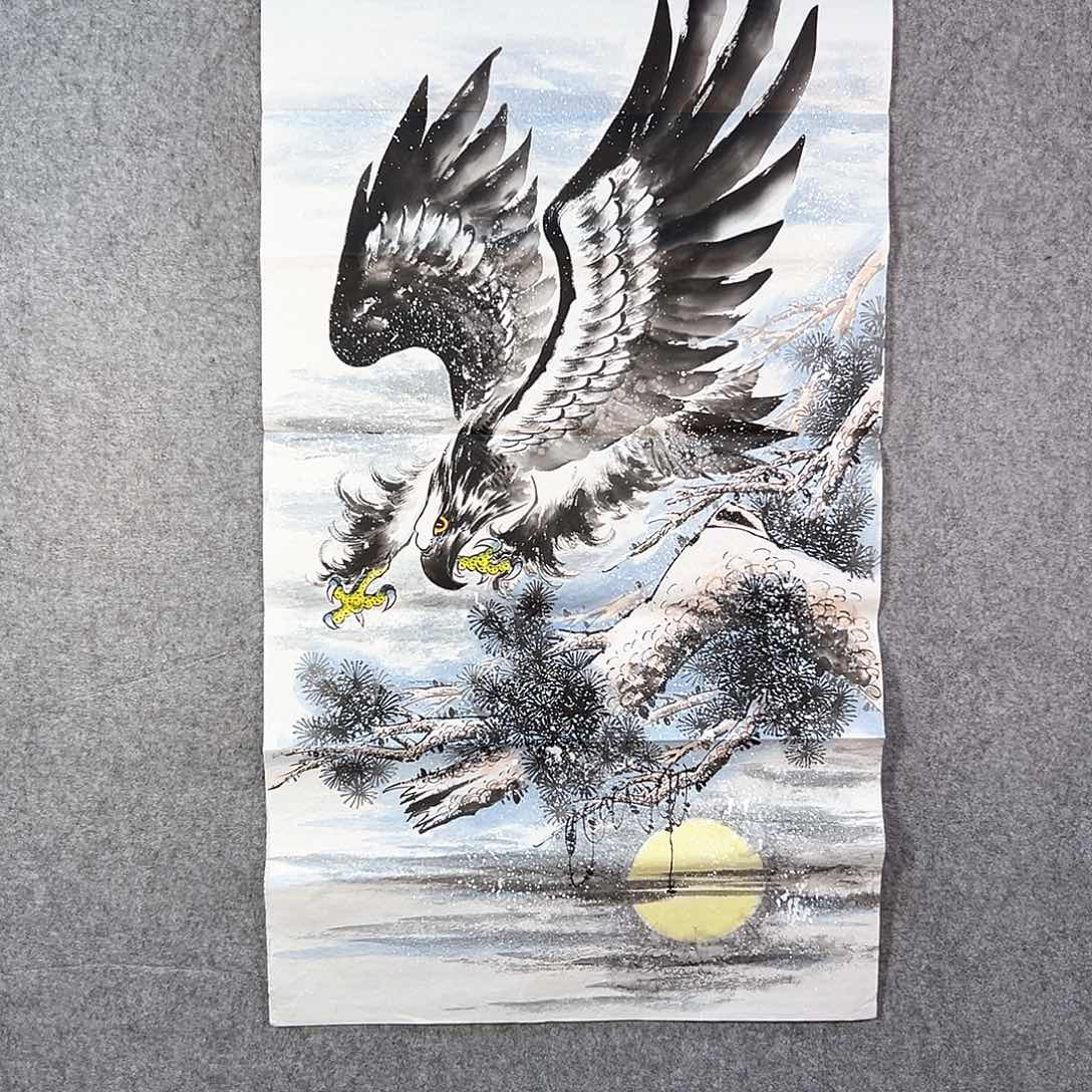 国画444 花鸟等动物为主料制作