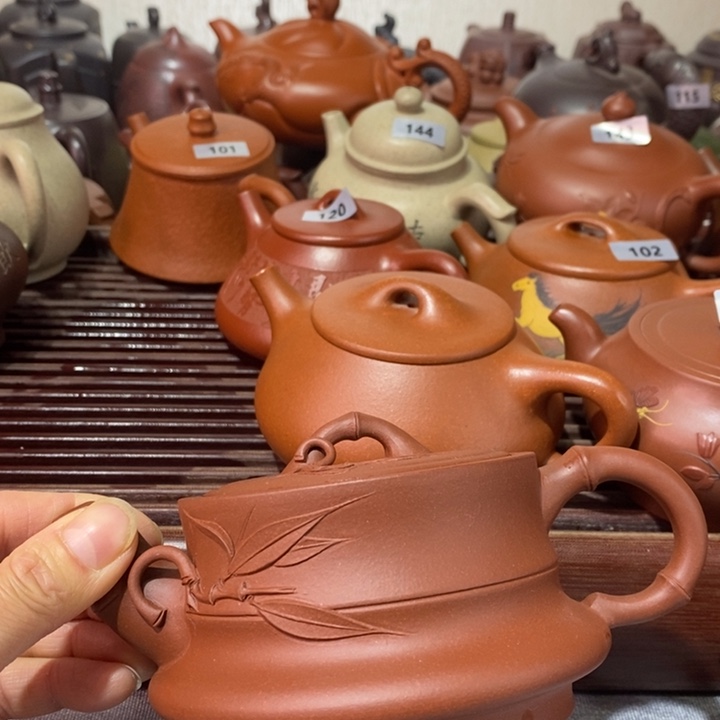 紫砂茶壶福*微瑕处理一把