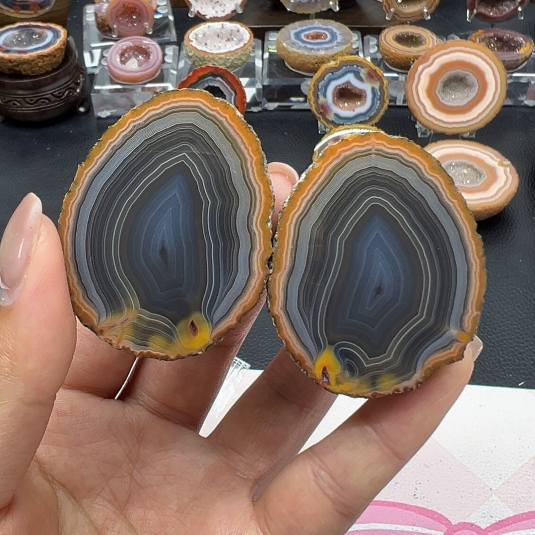 玛瑙/玉髓未镶嵌摆件