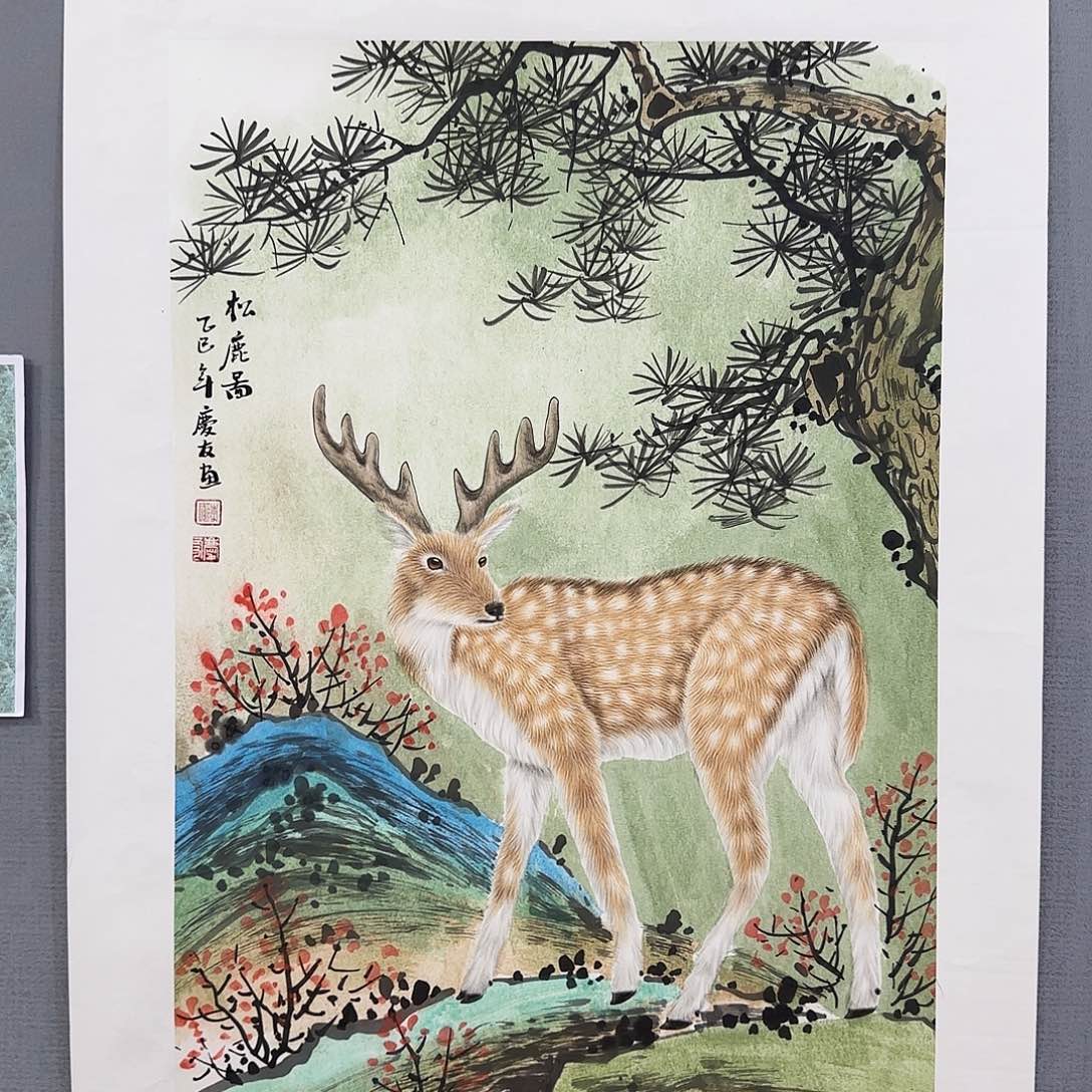 国画庆友老师国画精品