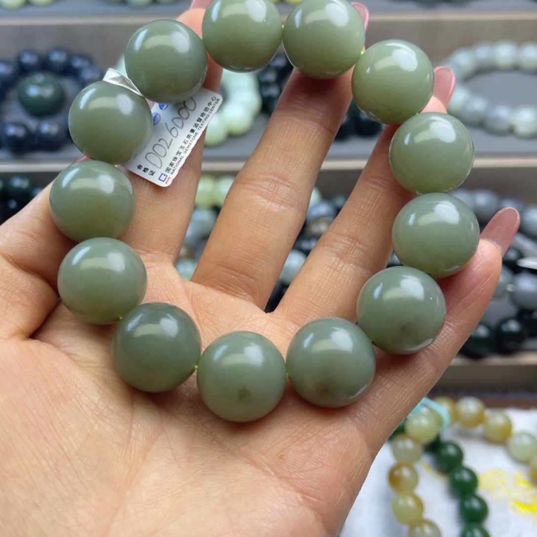 和田玉手链未镶嵌