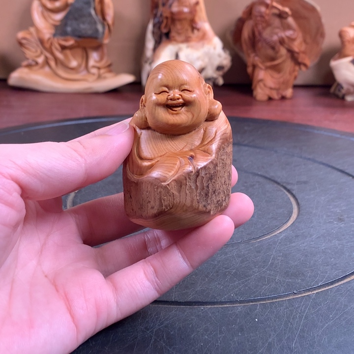 柏木（崖柏）根雕摆件