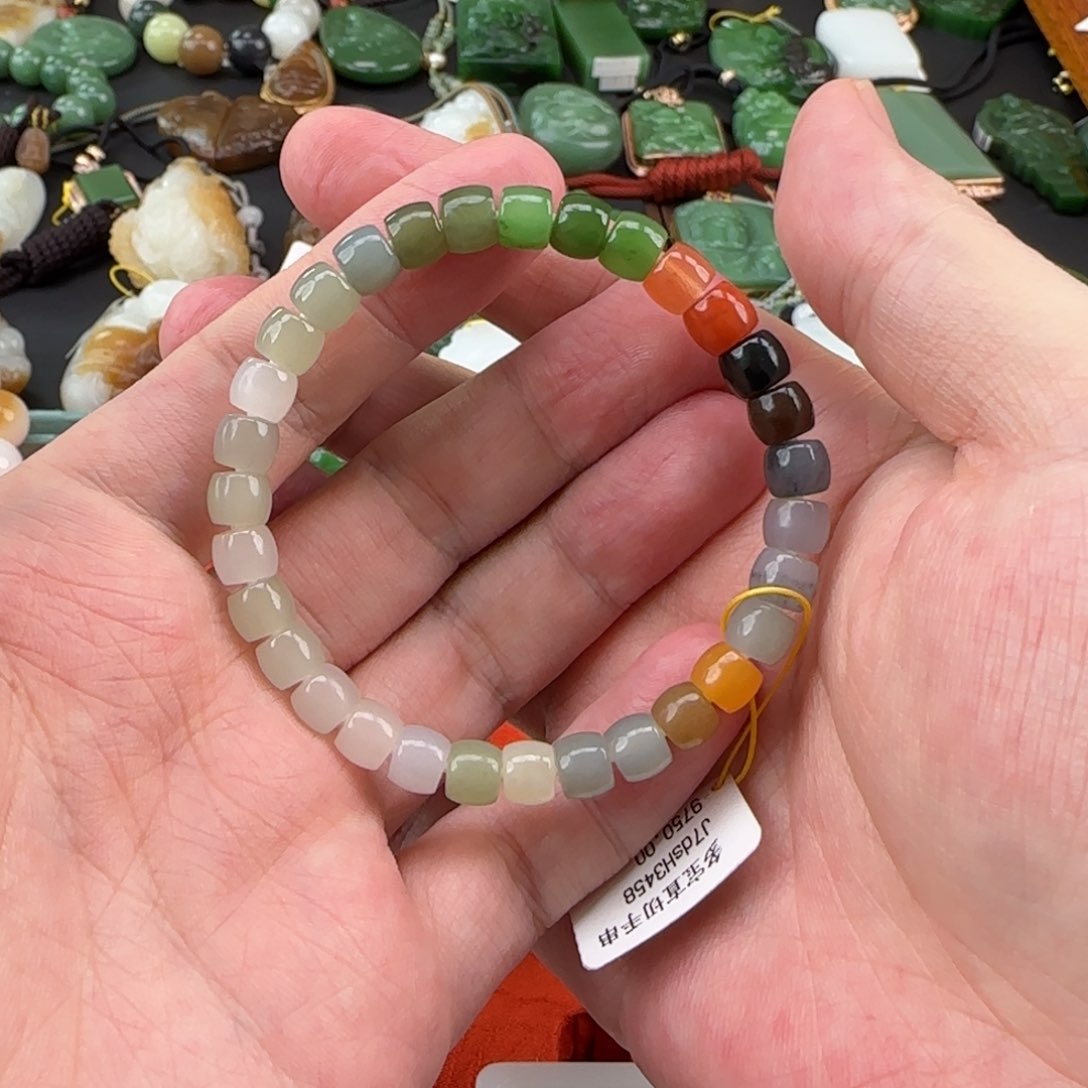 和田玉挂件未镶嵌单圈