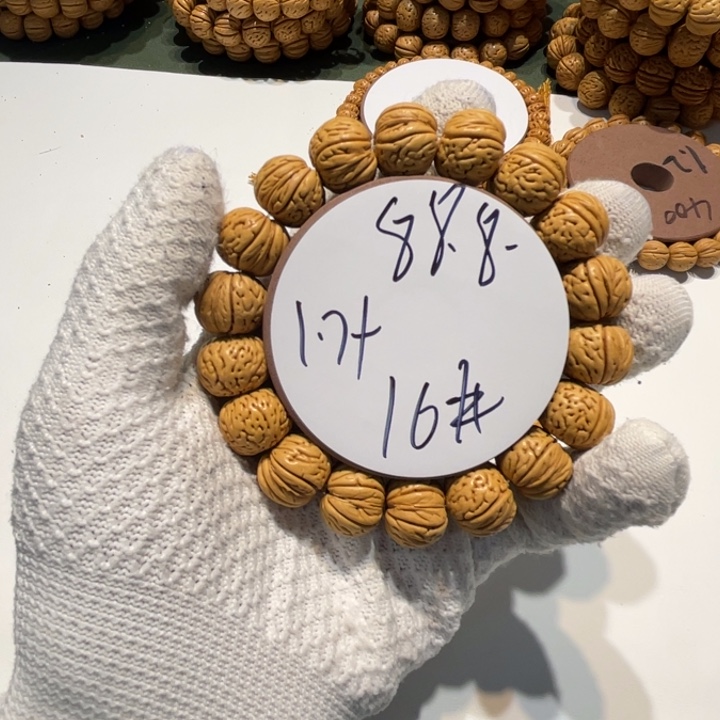 桃核手串16文玩桃核手串直播