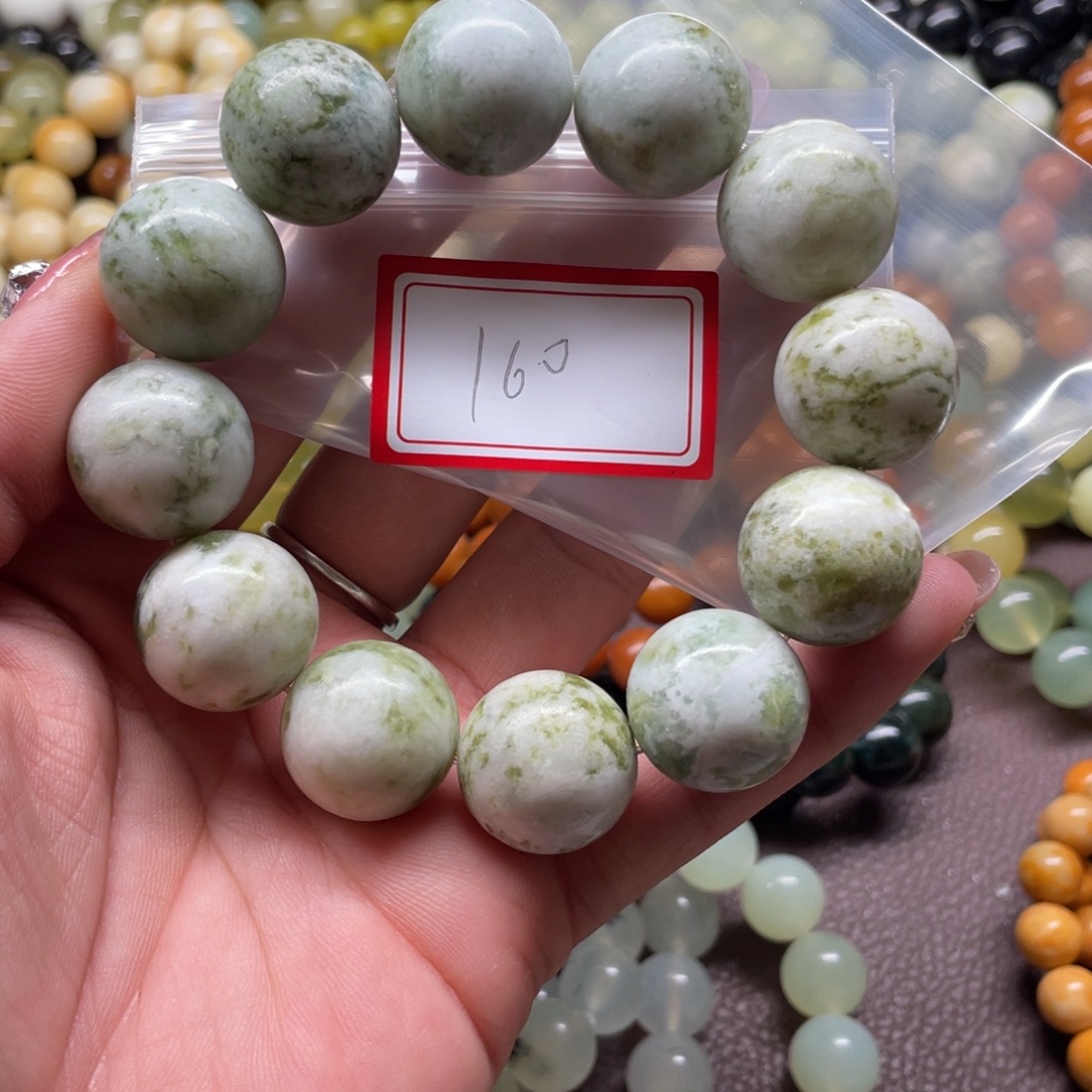 蛇纹石玉未镶嵌手串