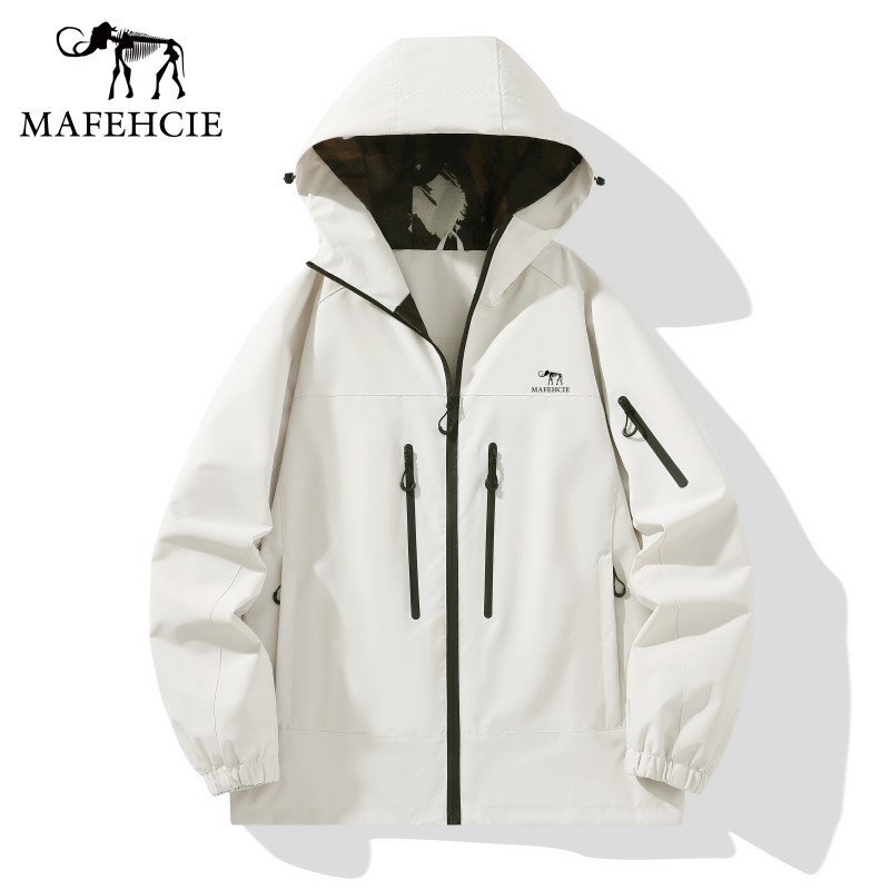 【东升专属】MAFEHCIE 男女同款高奢户外休闲冲锋衣 M6008