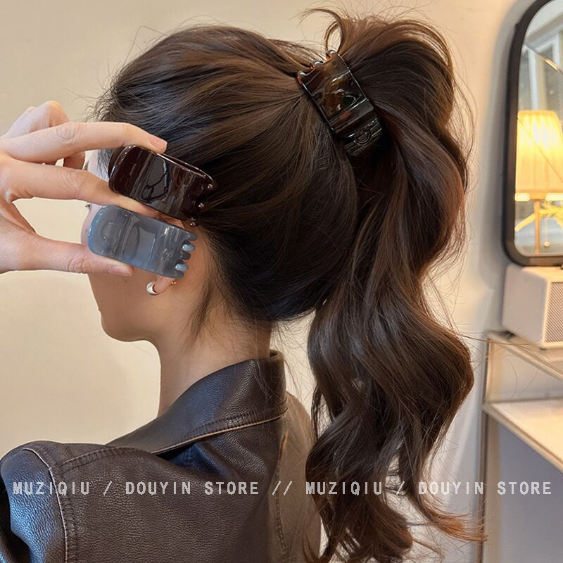 木子秋超稳固~小众设计小抓夹ins高级感气质时尚复古简约百搭发夹