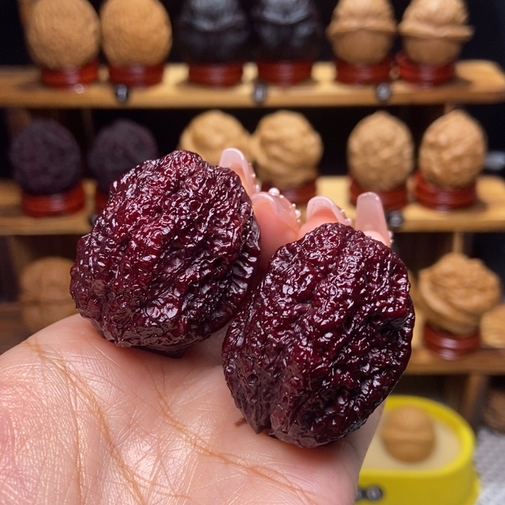 文玩核桃吊坠青*行蝴蝶137