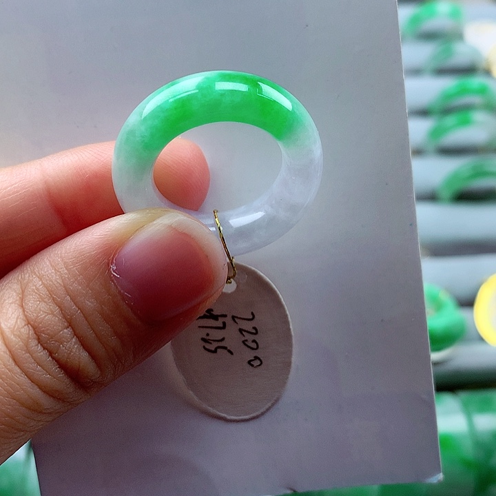【闪购商品】未镶嵌戒指翡翠15号