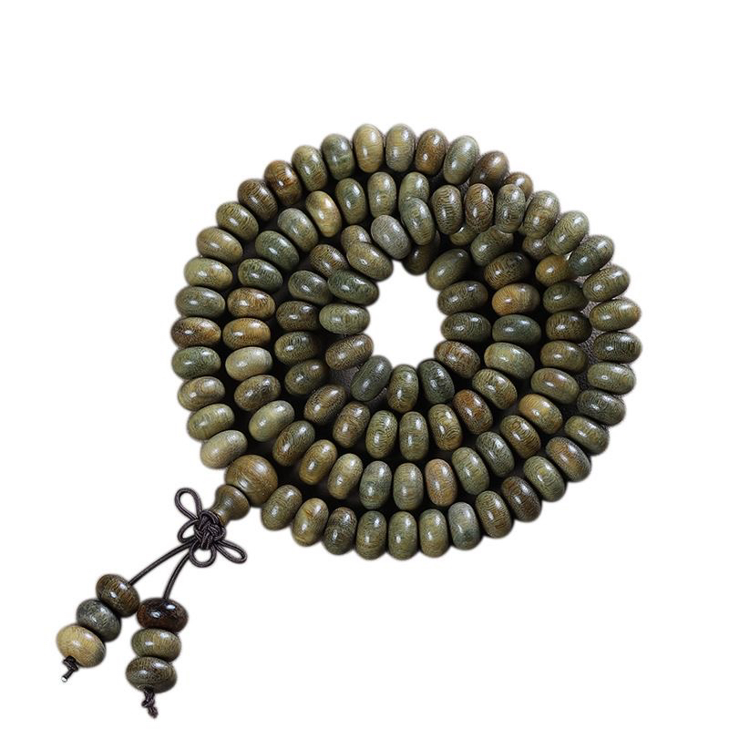 绿檀高品质108算盘珠