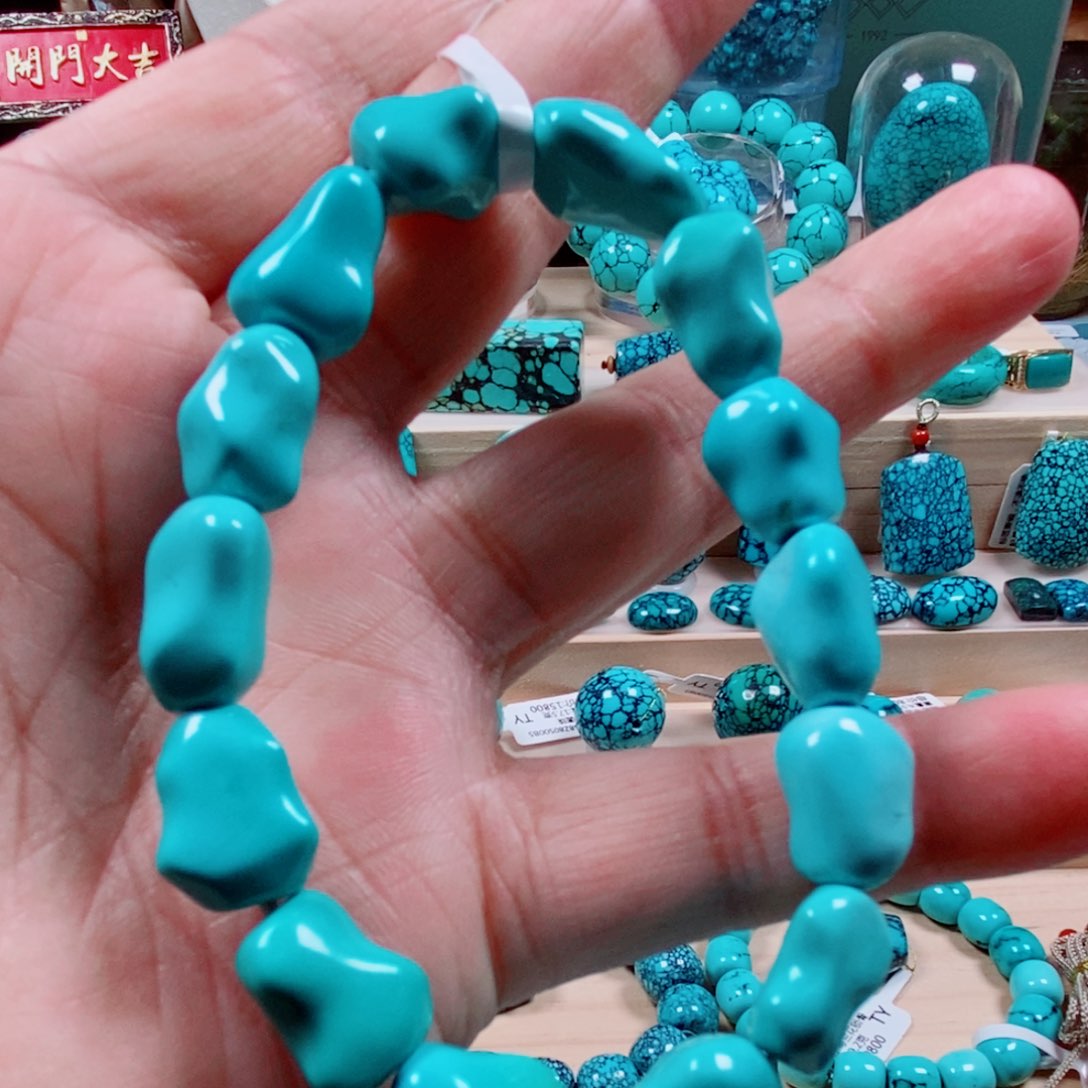 未镶嵌绿松石绿松石