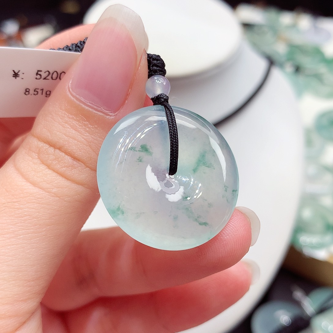 颈饰未镶嵌翡翠翡翠117，25.7/5.4