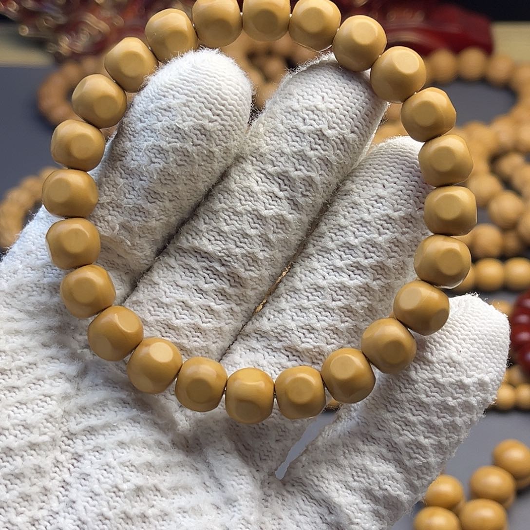 手串猴头核桃9➕全品六方哑光原色