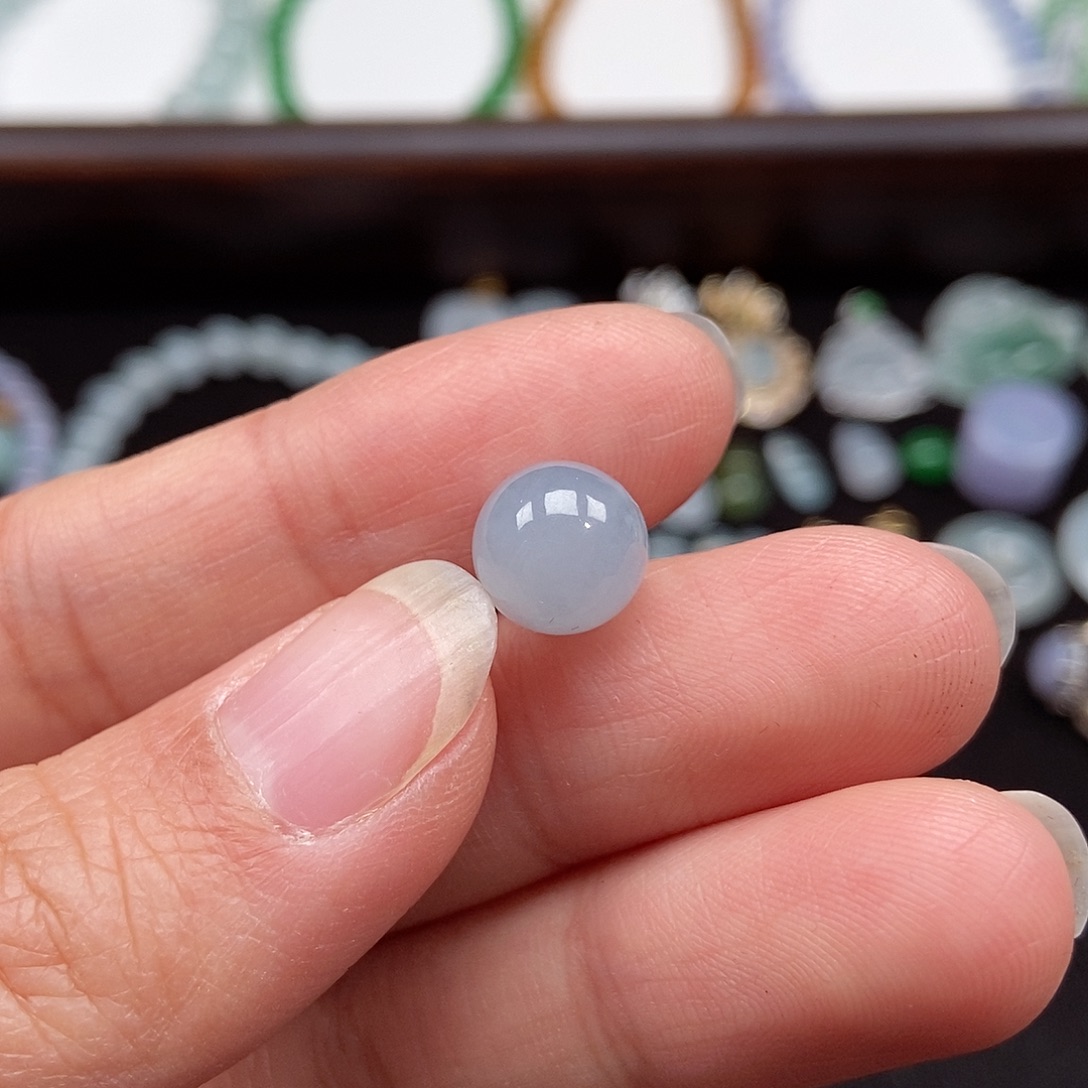 翡翠未镶嵌手串卡9.3