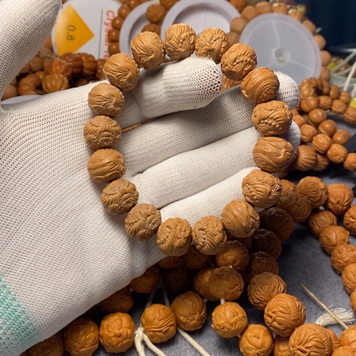 【闪购商品】猴头核桃吊坠A****A猴头