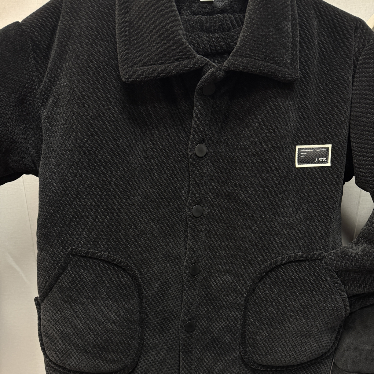 新款男士冬季加绒加厚可外穿保暖家居服套装11号