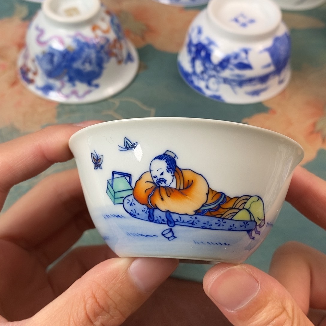 杯现代景德镇全手工全手绘茶具1688888