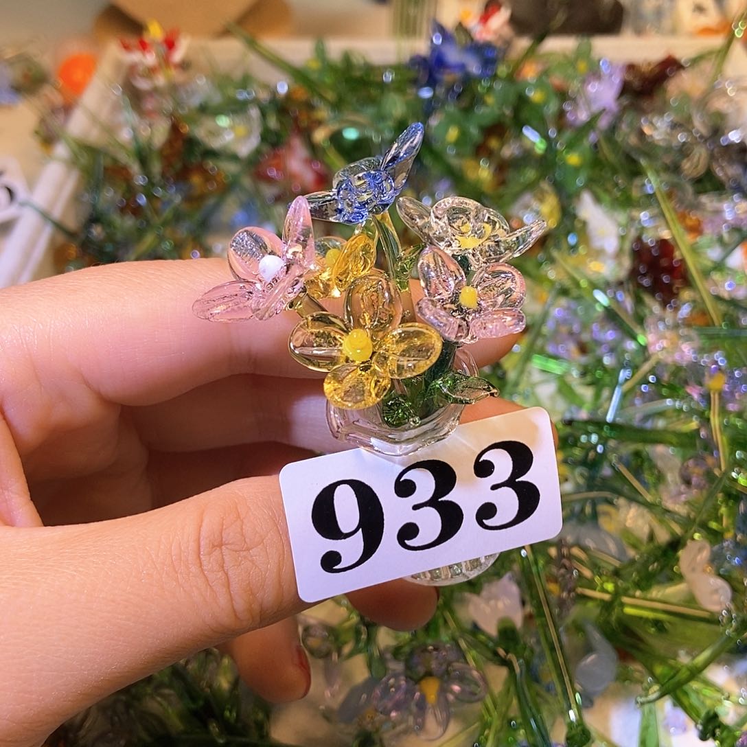 琉璃手工艺品933花瓶