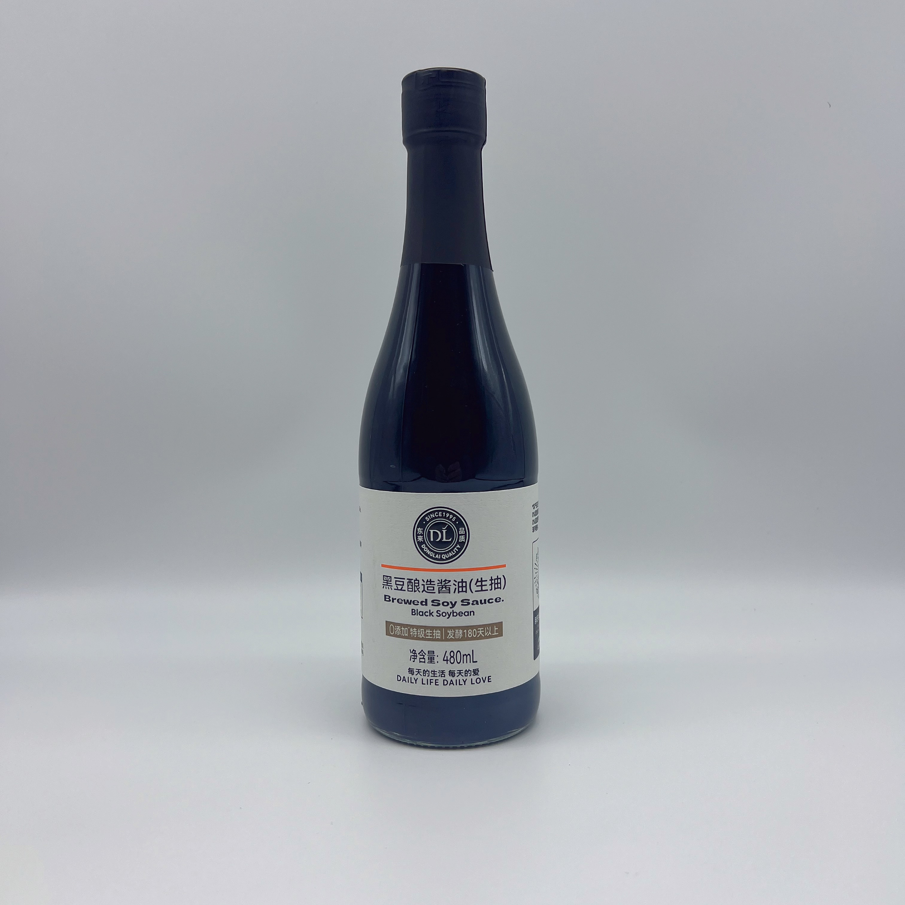 许昌超市黑豆酿造酱油（生抽）0添加480mL