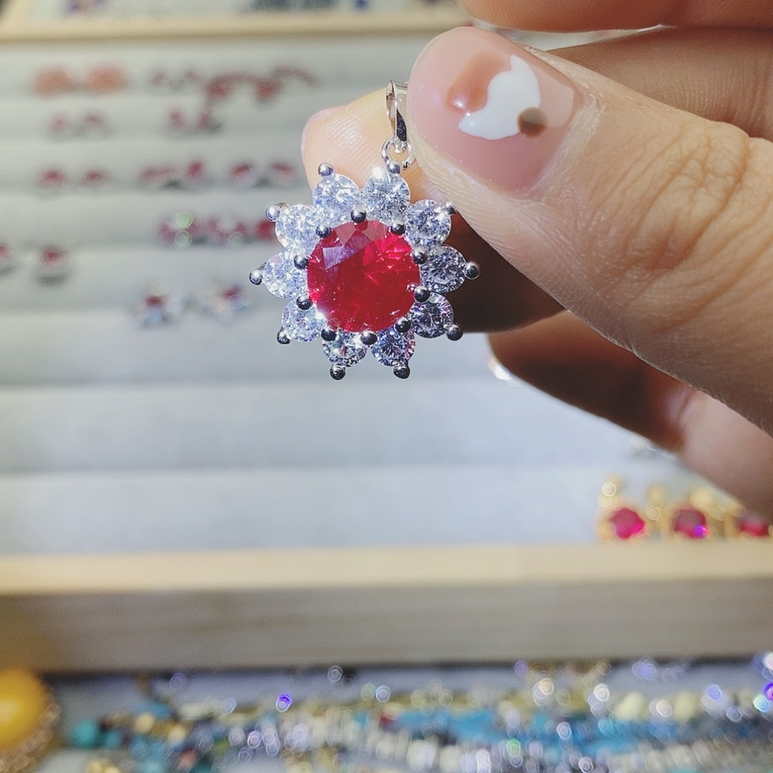 【闪购商品】托帕石耳饰银S925镶嵌