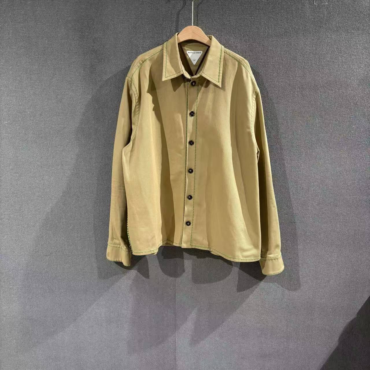 未使用 BOTTEGA VENETA/葆蝶家 （pm）卡其色夹克外套 52码/3455