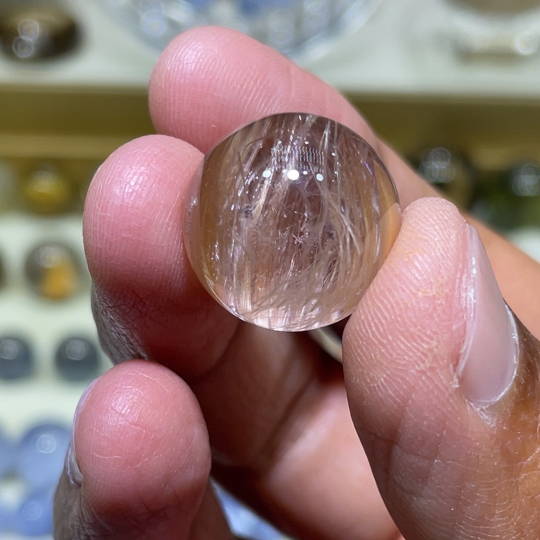 未镶嵌水晶珠宝半成品