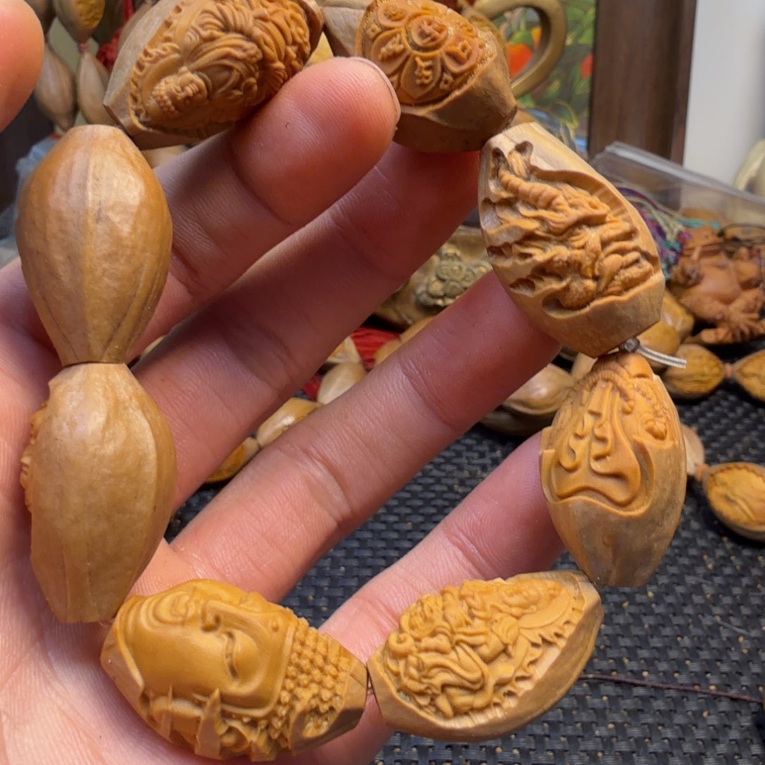 橄榄核手串/手链哈哈