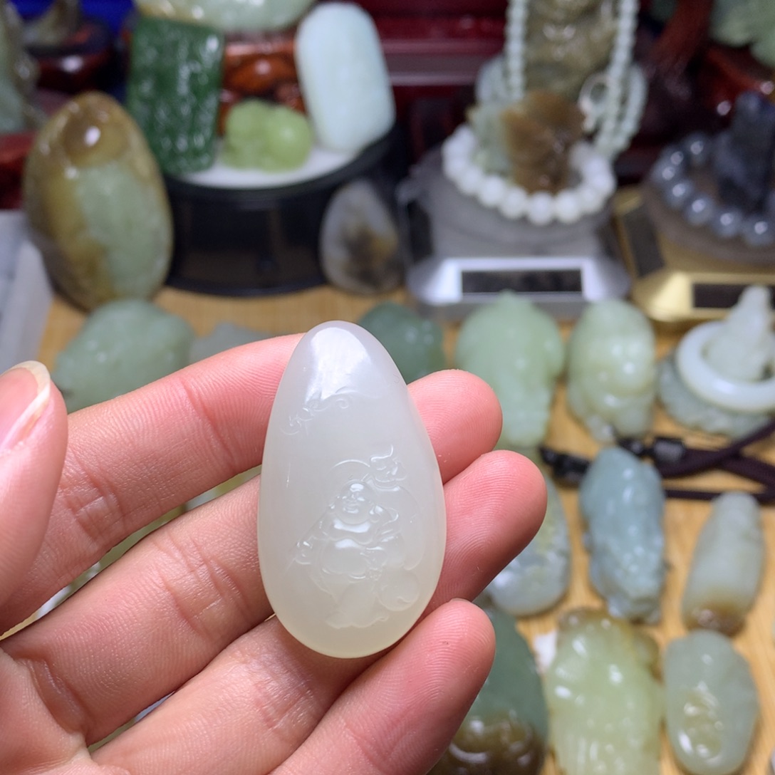 和田玉挂件未镶嵌