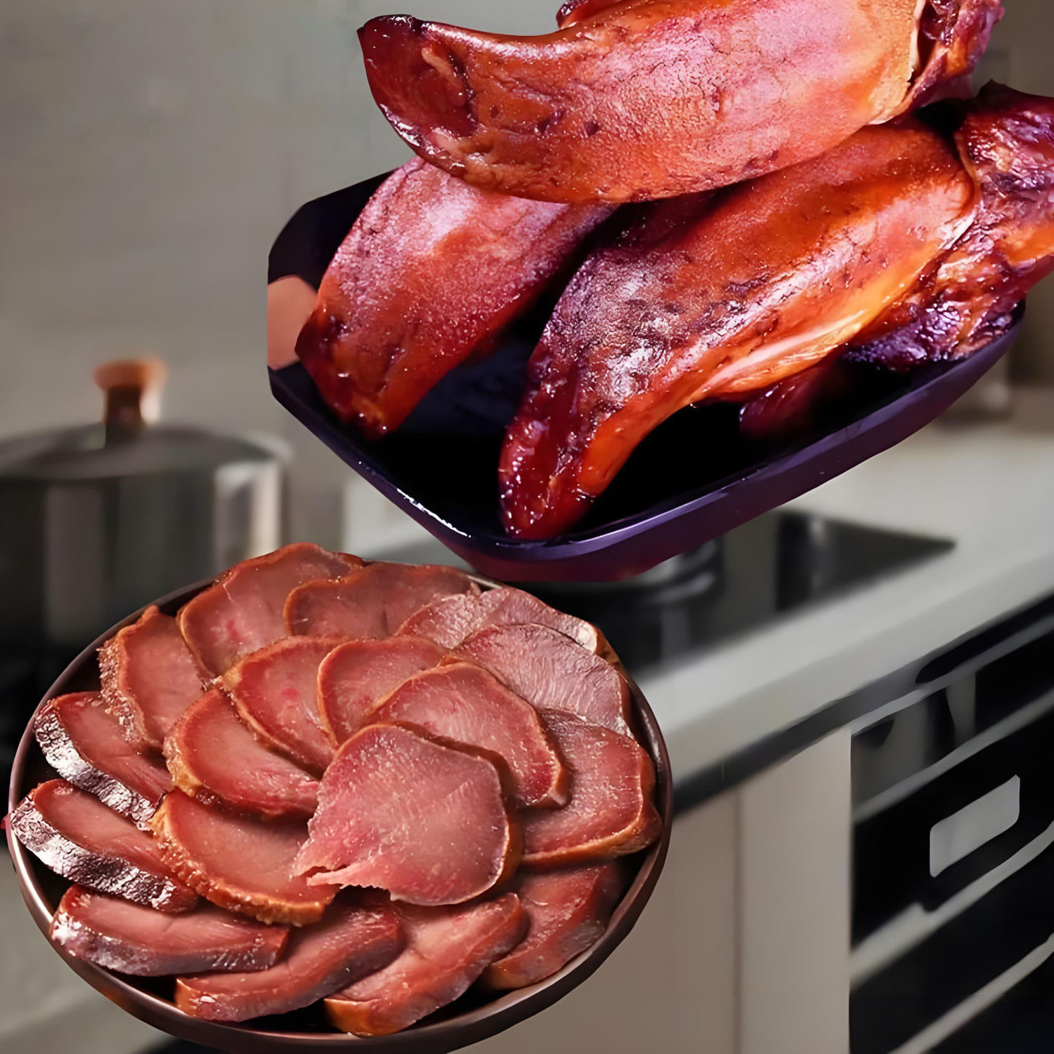 【一单一拍】猪舌头贵州正宗特产柏树枝烟熏农家猪舌头