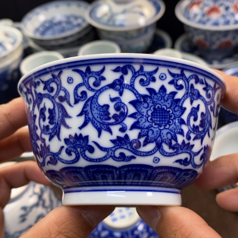 【闪购商品】景德镇青花主人杯