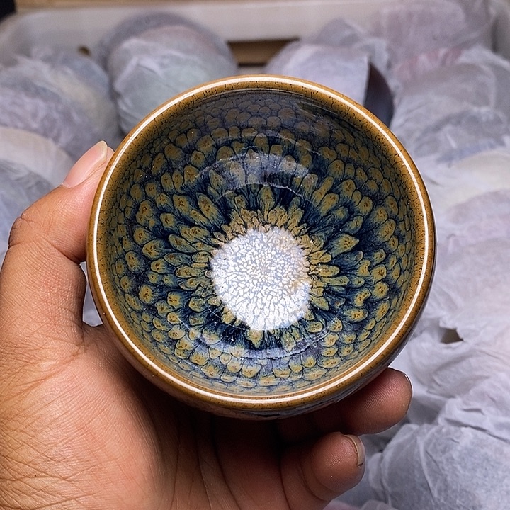 茶盏建盏喝茶主人杯茶杯