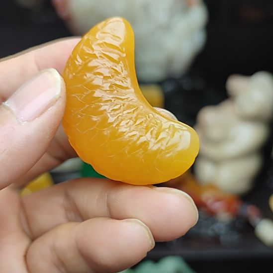 寿山石印尼金冻石