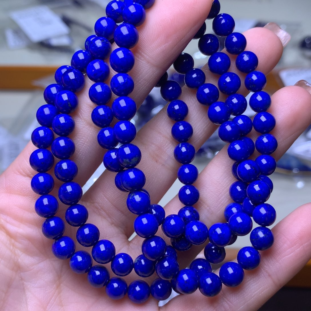 青金石手链未镶嵌叫**烁B0183