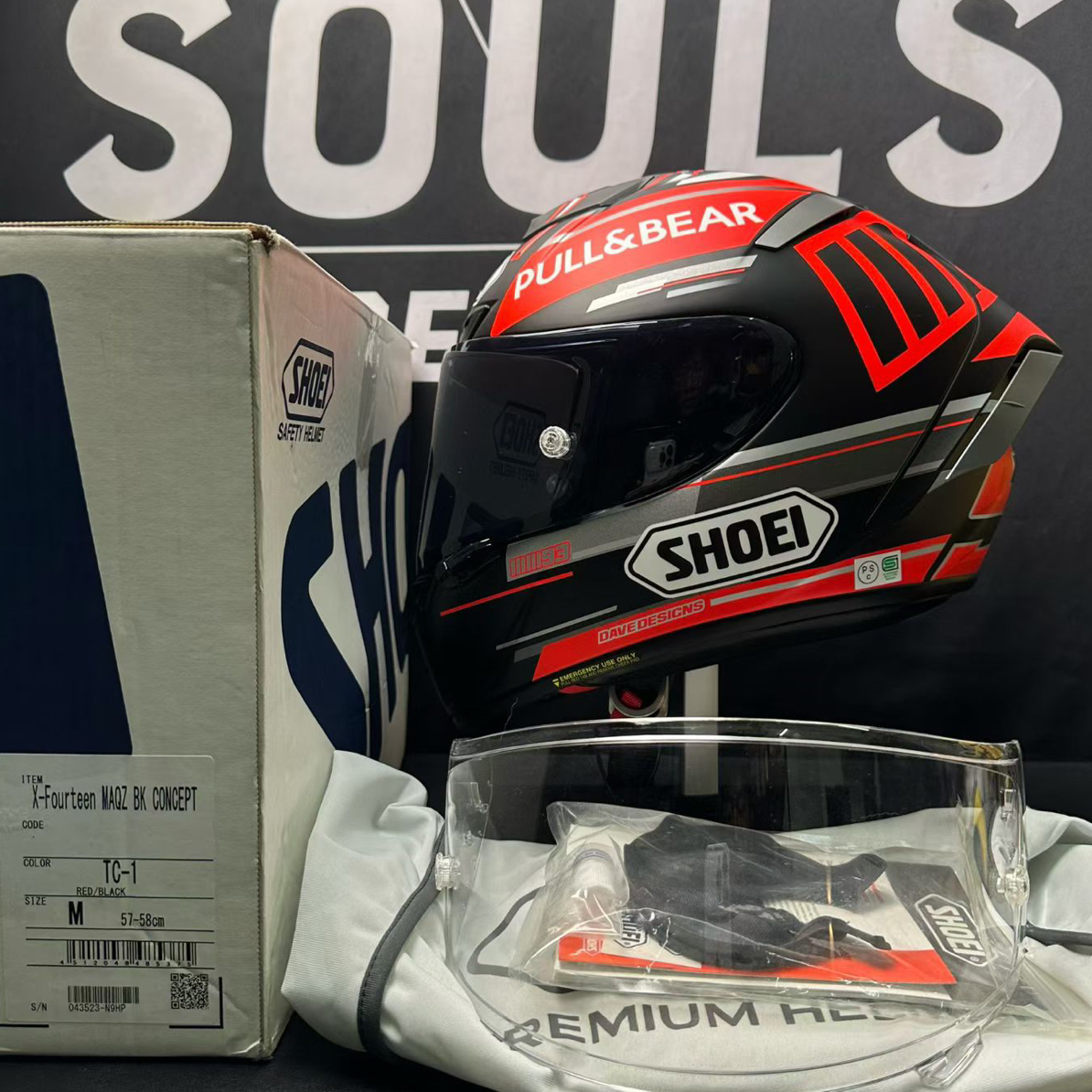 中古shoei X14系列赛道头盔