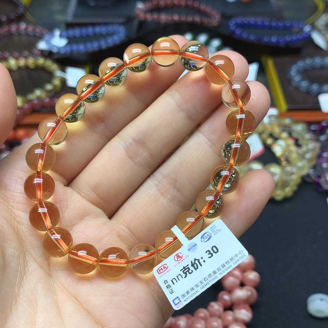 水晶手链未镶嵌手链