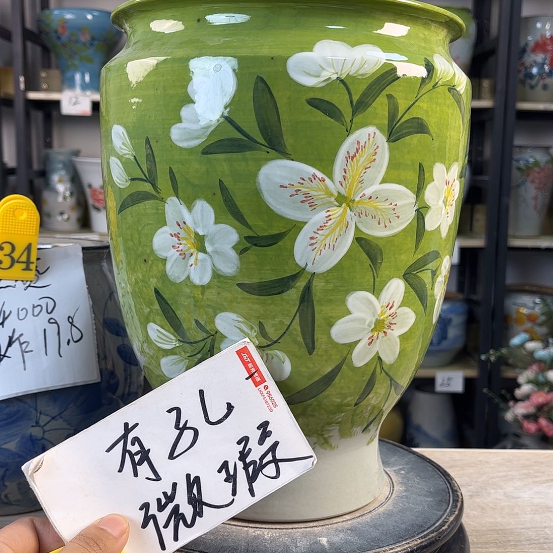 罐1xc景德镇陶瓷花盆