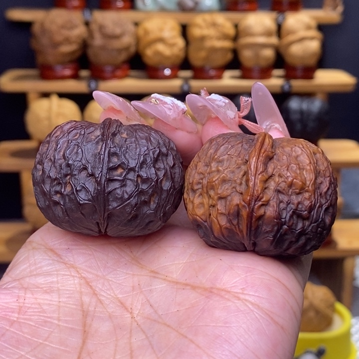 文玩核桃把件乌巢25号40尺