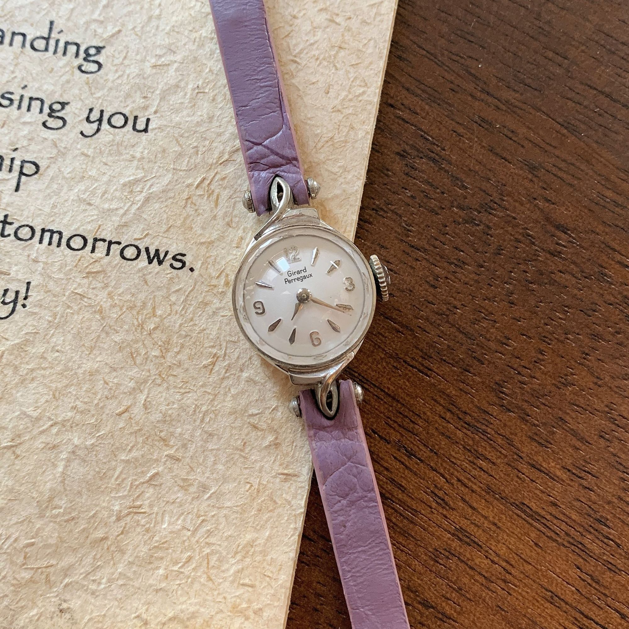 95新 Girard- Perregaux/芝柏表 1968年·中古手动机械表 JB1842