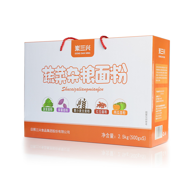 【顺丰明天到】5斤礼盒装蔬菜杂粮面粉