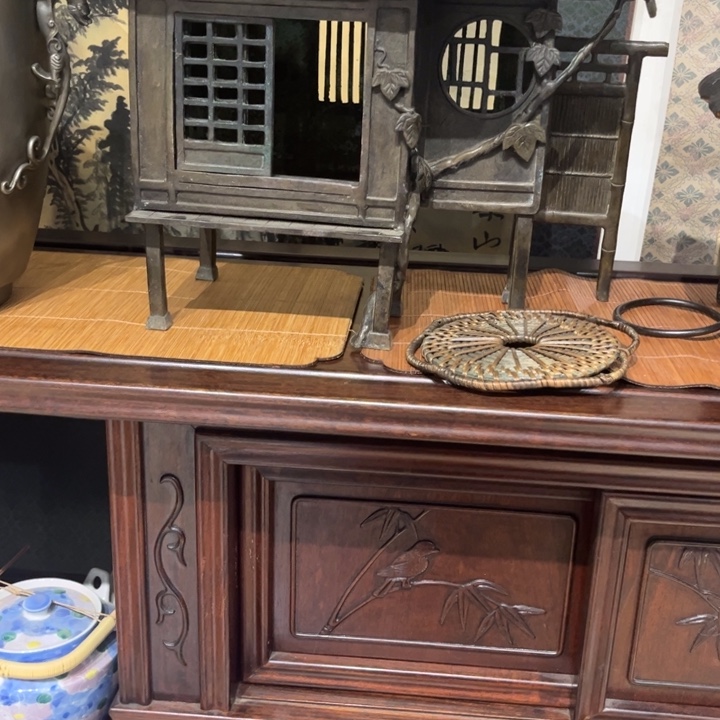 铜中古工艺品摆件
