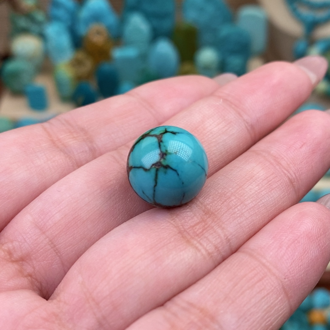 绿松石珠宝奇石未镶嵌