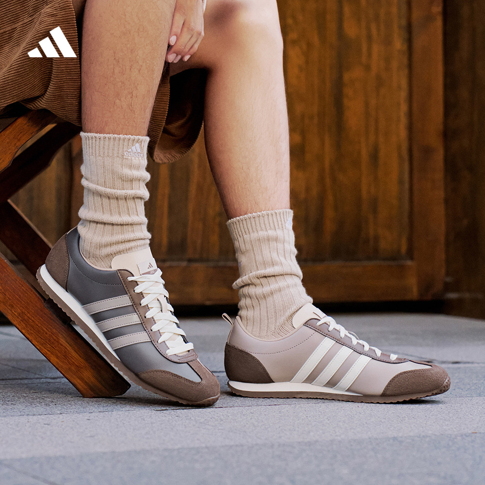 阿迪达斯官方「冰淇淋T头鞋」VS JOG 2.0复古薄底运动鞋 JS1032