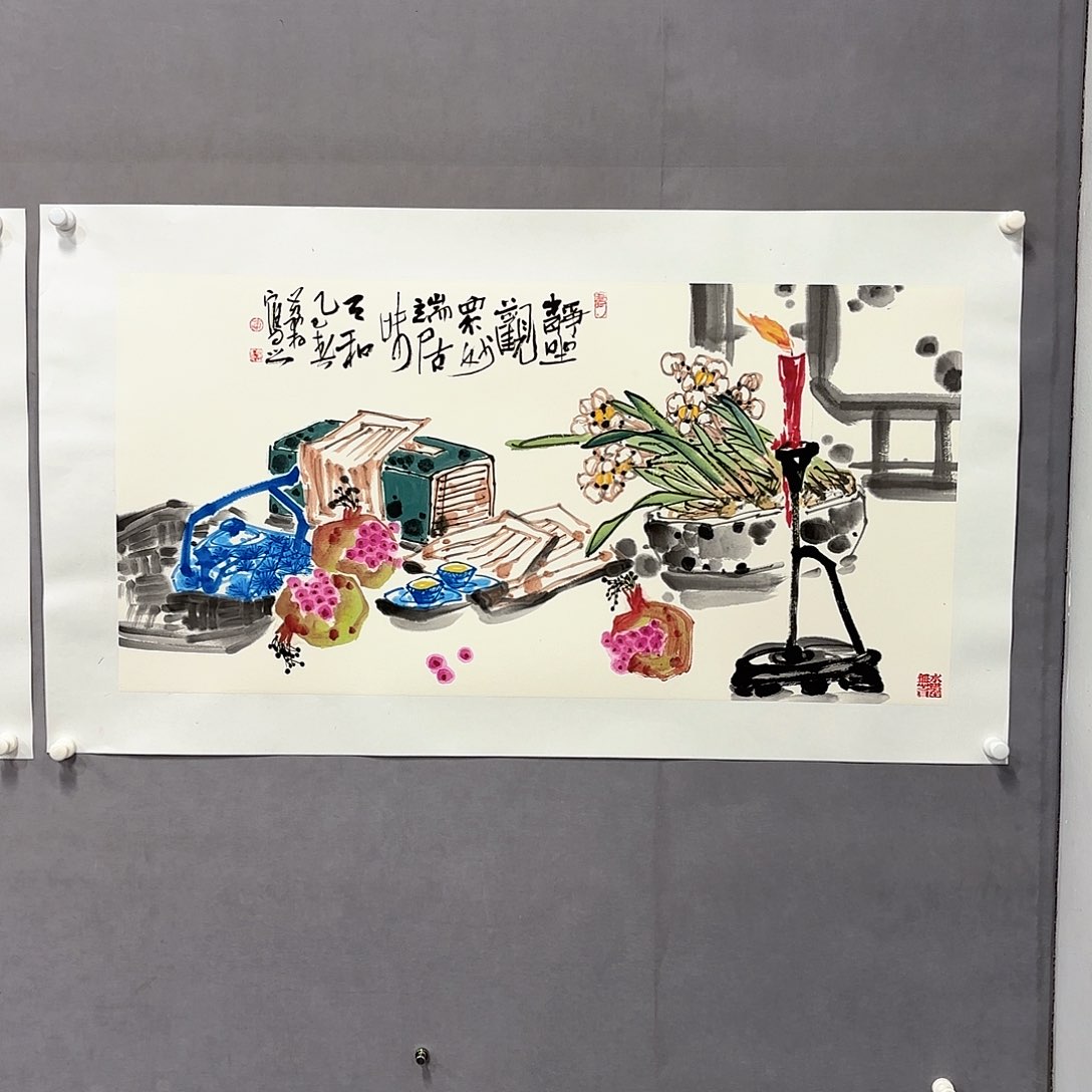 国画国画纯手绘作品请放心去藏